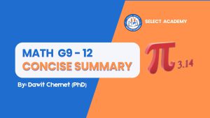Mathematics Grade 9-12: Concise Summary (On Sale)