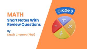 Math Grade 9: Short Notes with Review Questions