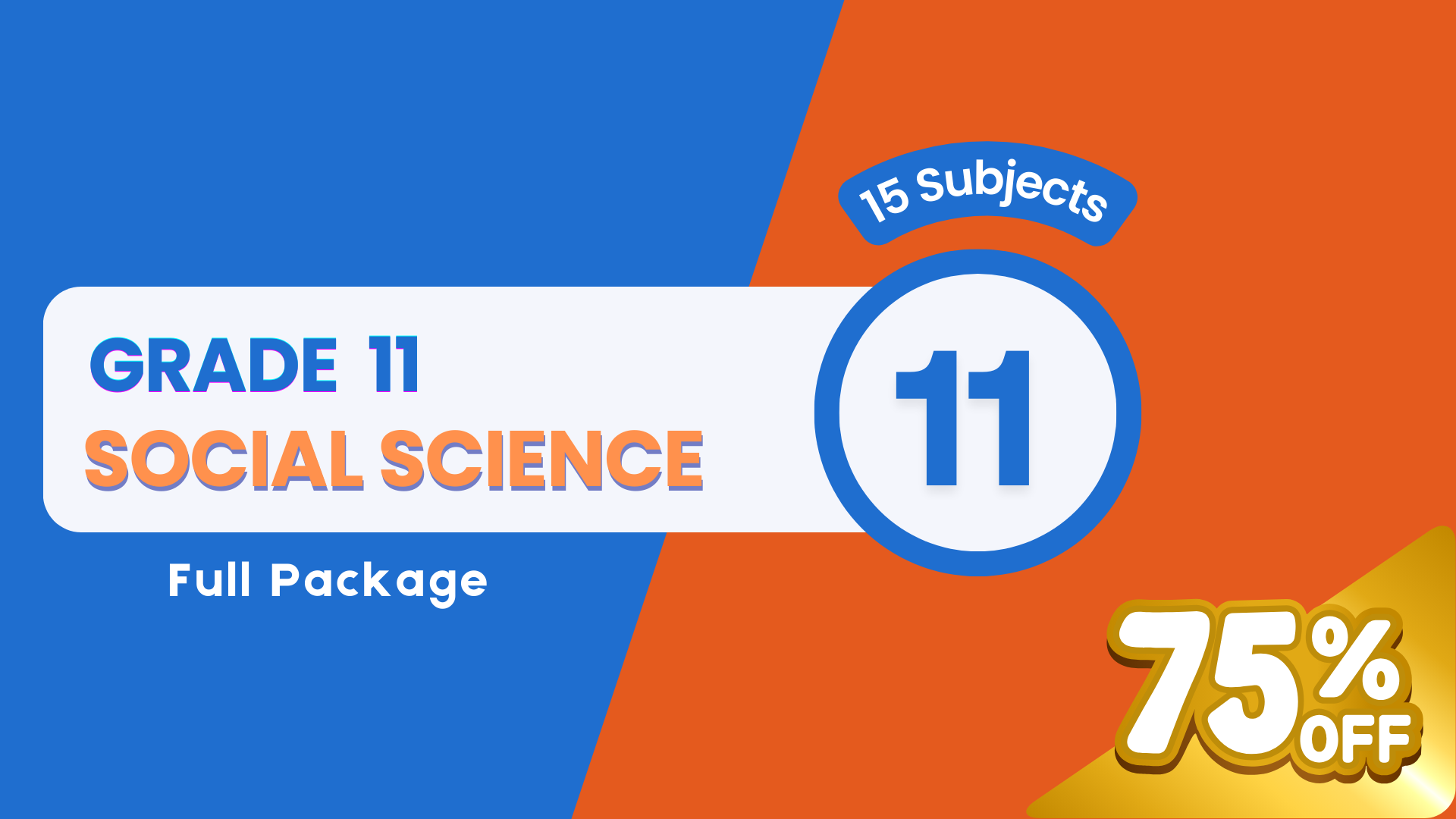 Grade 11 (Social Science) Full Package
